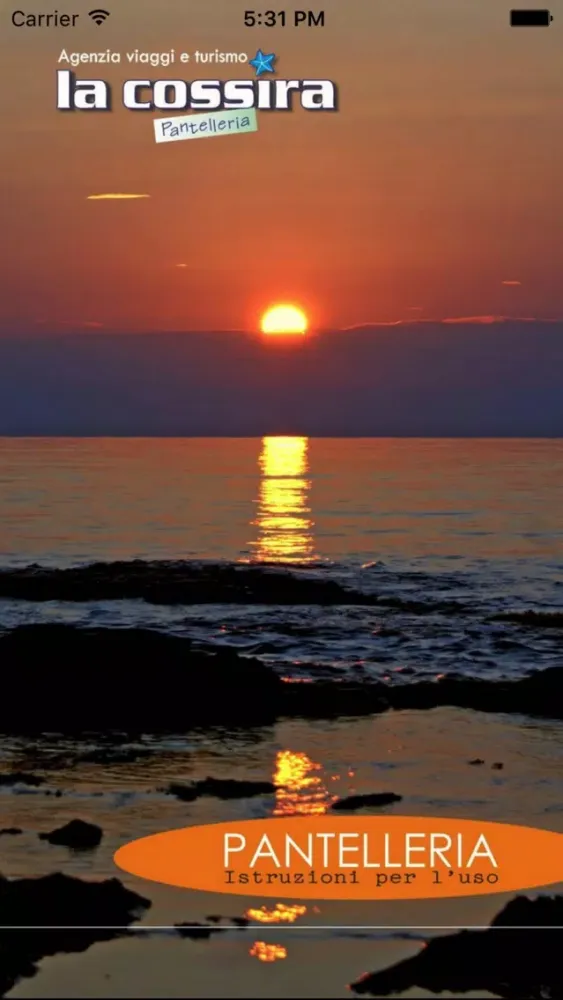 Capturas de tela do Pantelleria, istruzioni per...