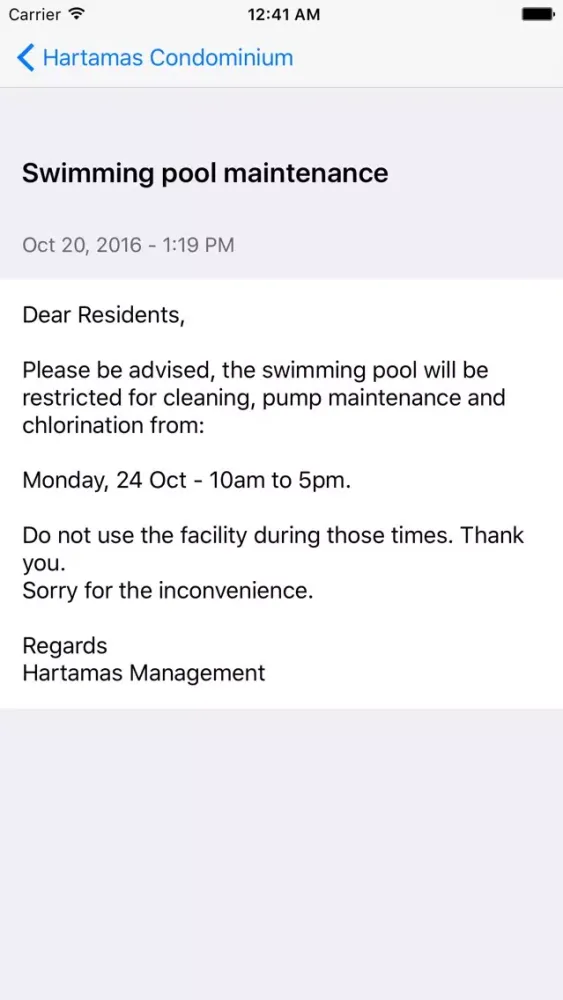 Captures d'écran de Notice App - Community Noticeboard