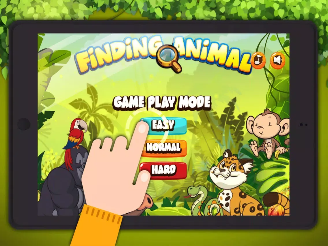 Capturas de tela do Find the Hidden Animals Games iPad 