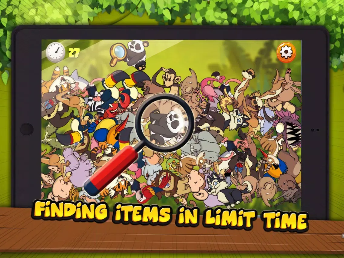 Capturas de tela do Find the Hidden Animals Games iPad 