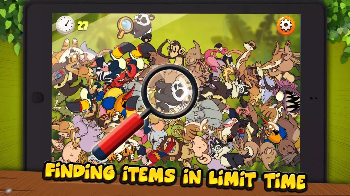 Capturas de tela do Find the Hidden Animals Games