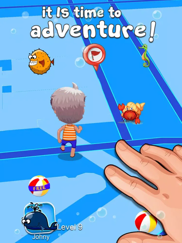 تصاویر Finding Sea Animals Under the Ocean & Battle Games iPad 