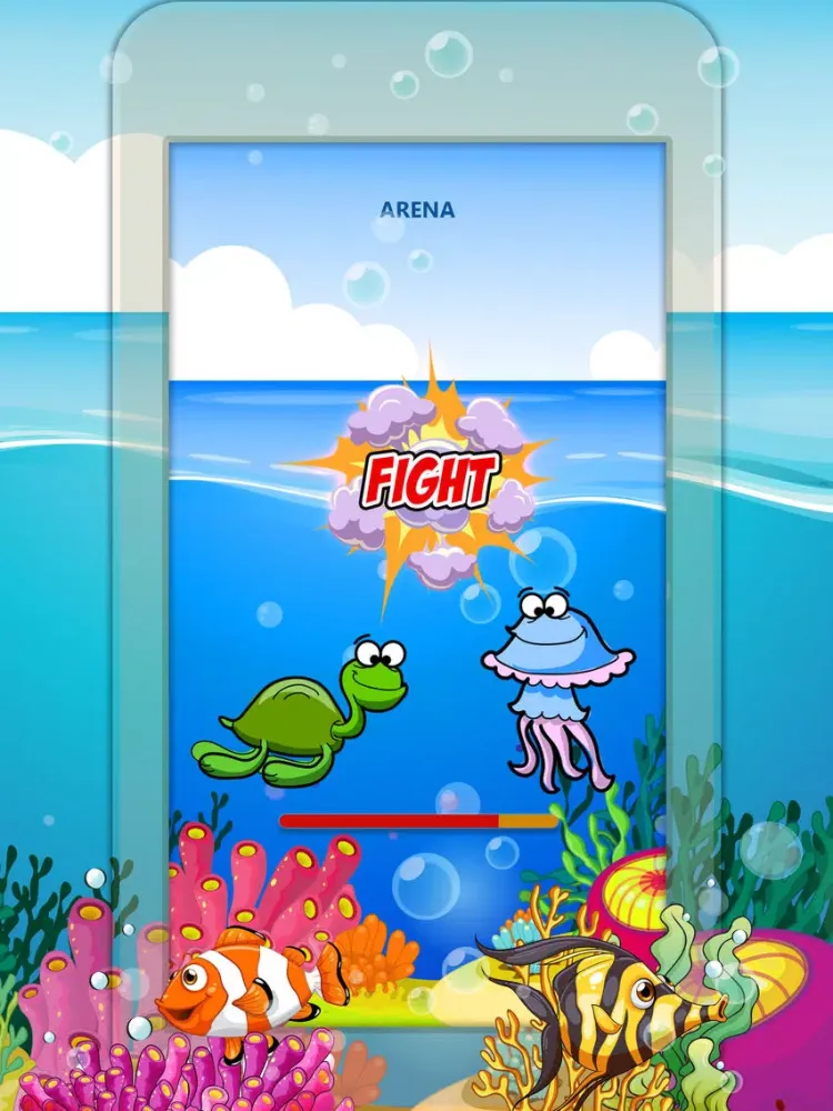 تصاویر Finding Sea Animals Under the Ocean & Battle Games iPad 
