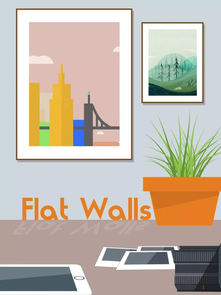صور Flat Design Background Gallery iPad 