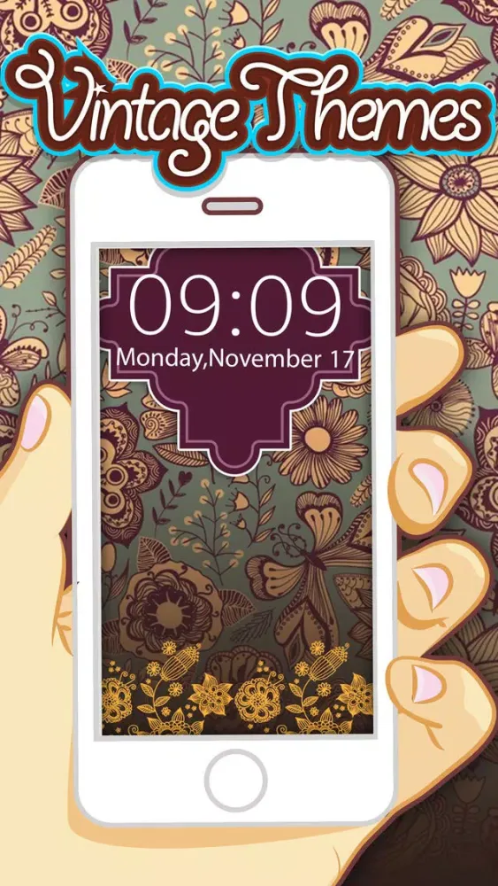 Captures d'écran de Vintage Lock Screen Filters Pro