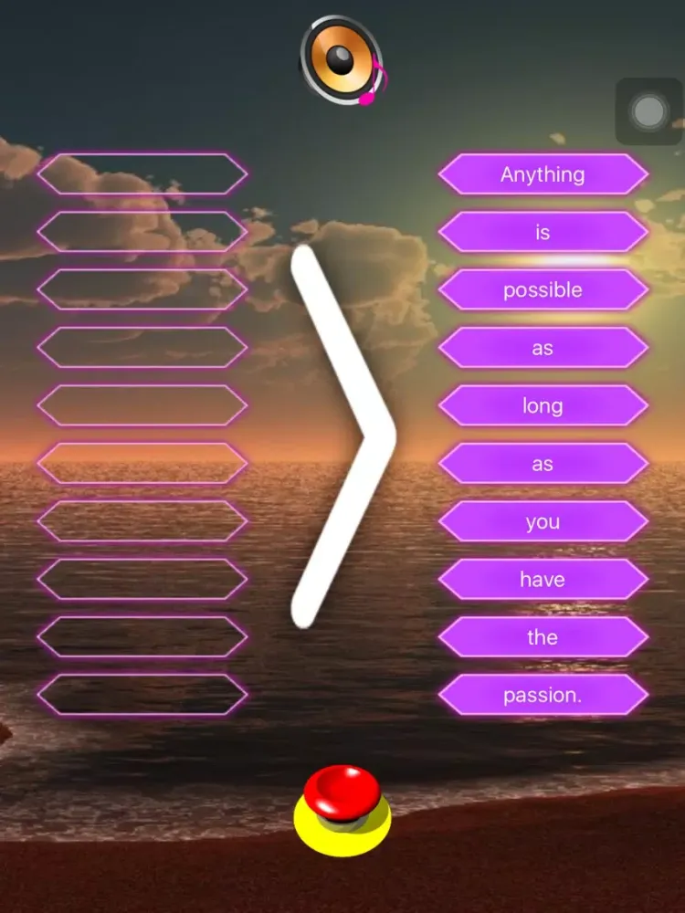 Zrzuty ekranu Proverb Scrambler iPad 