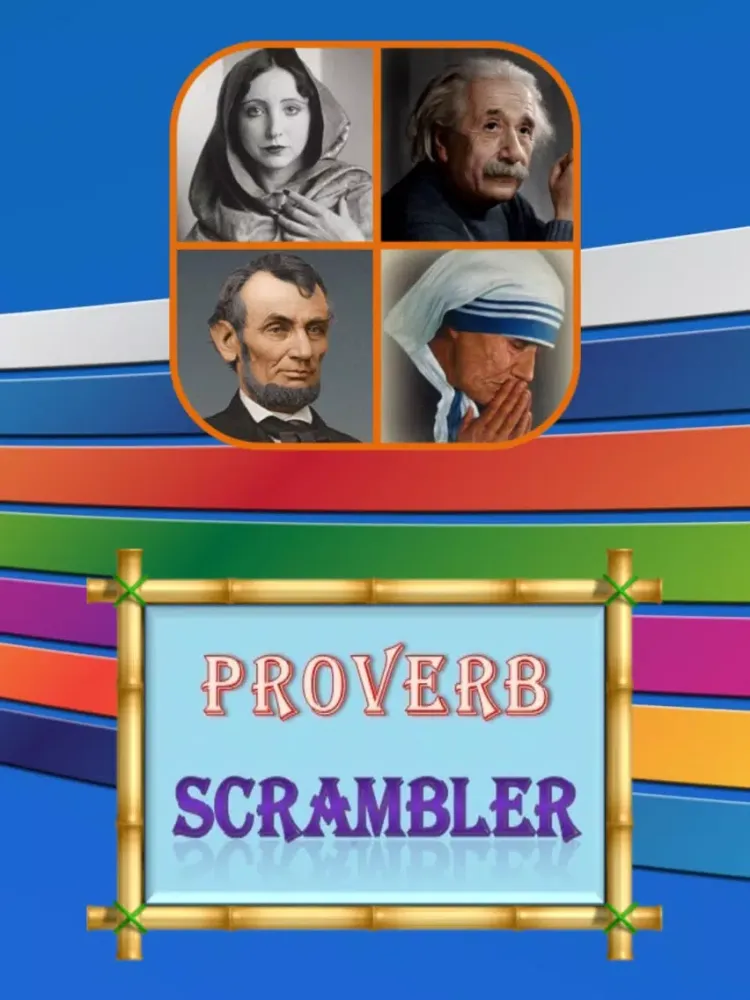 Zrzuty ekranu Proverb Scrambler iPad 