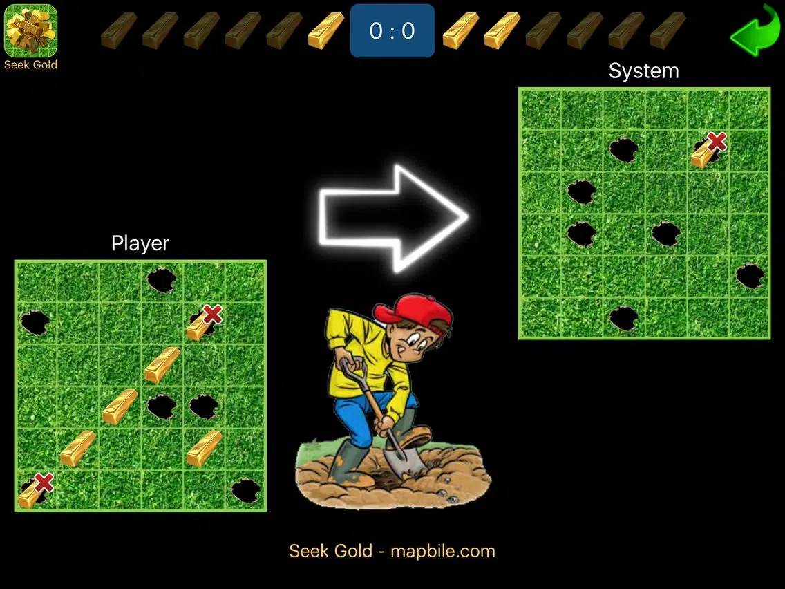 Capturas de pantalla de Seek Gold iPad 