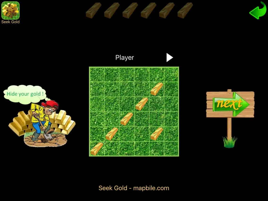 Capturas de pantalla de Seek Gold iPad 