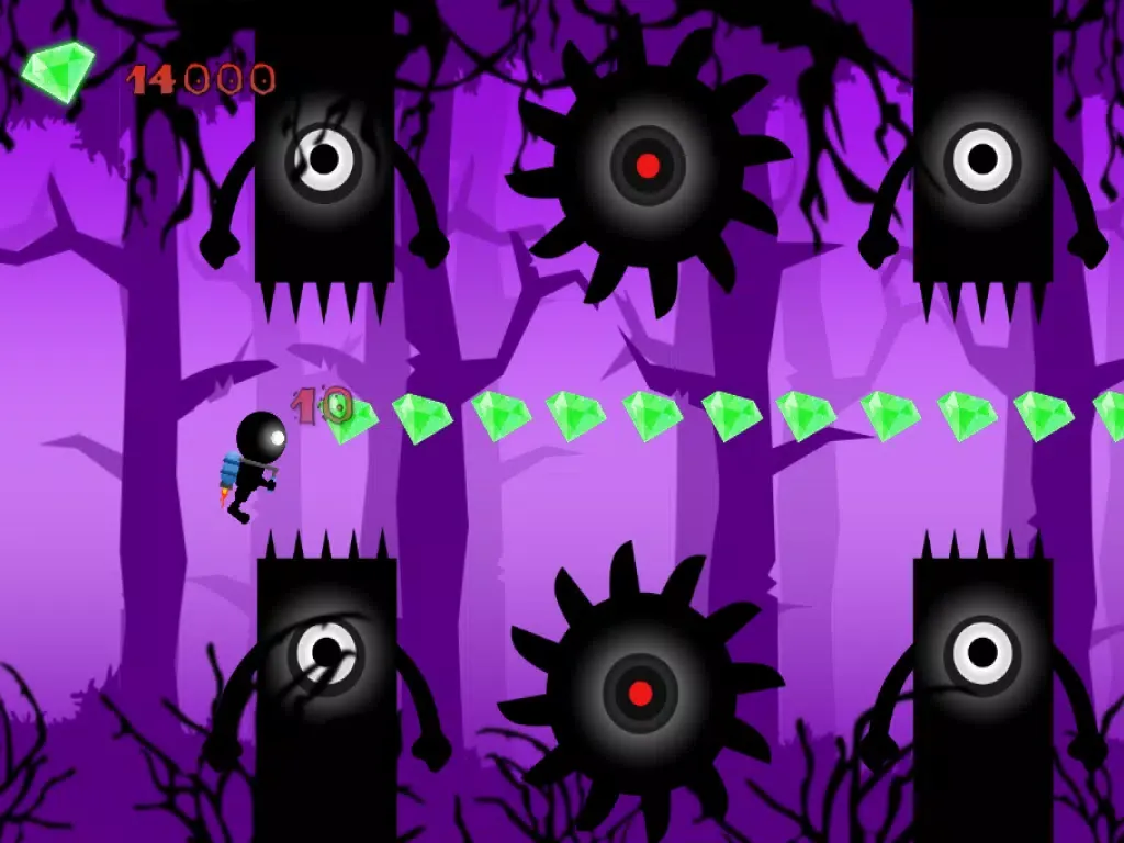 Скриншоты Shadow Night-mare Jet-Pack Kid Dream Escape iPad 