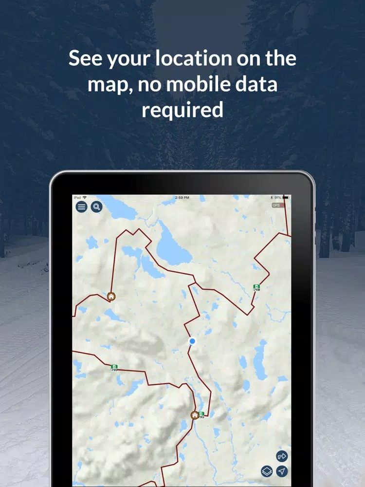 GoSnowmobiling NB 2020-2021! iPad  Screenshots