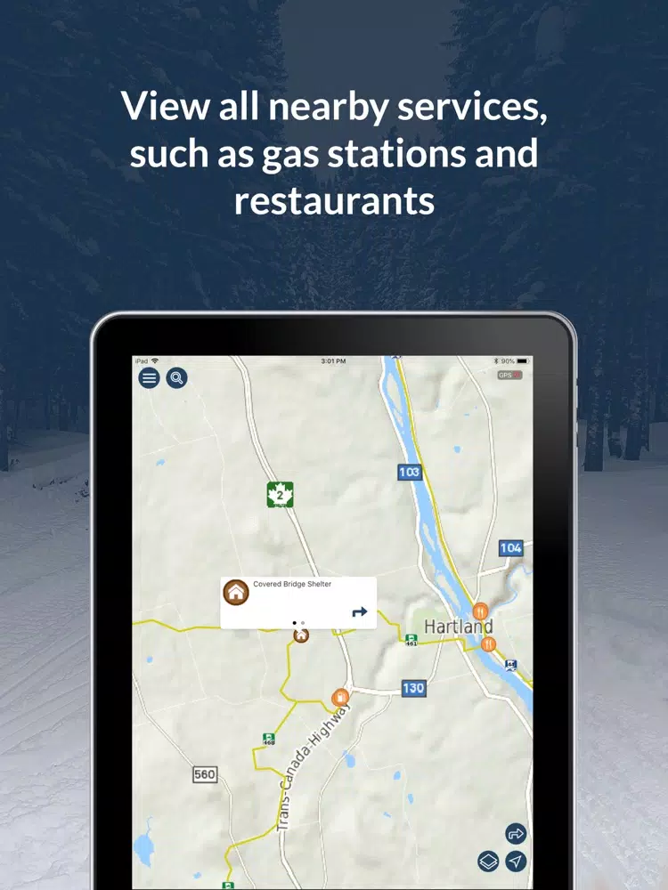 GoSnowmobiling NB 2020-2021! iPad  Screenshots