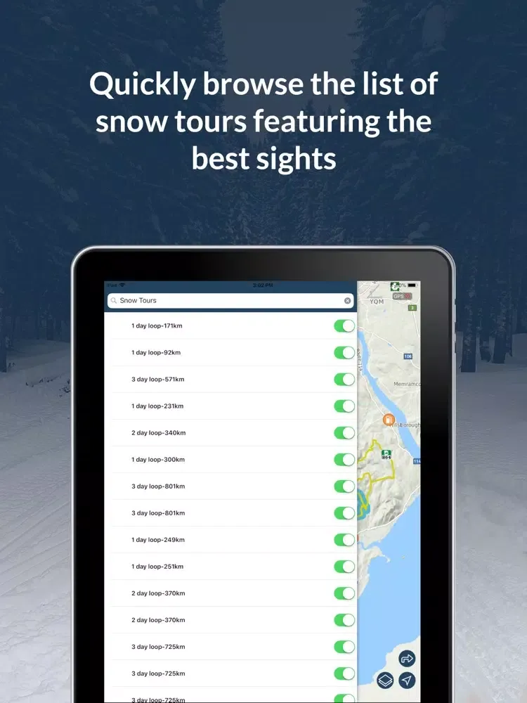 GoSnowmobiling NB 2020-2021! iPad  スクリーンショット
