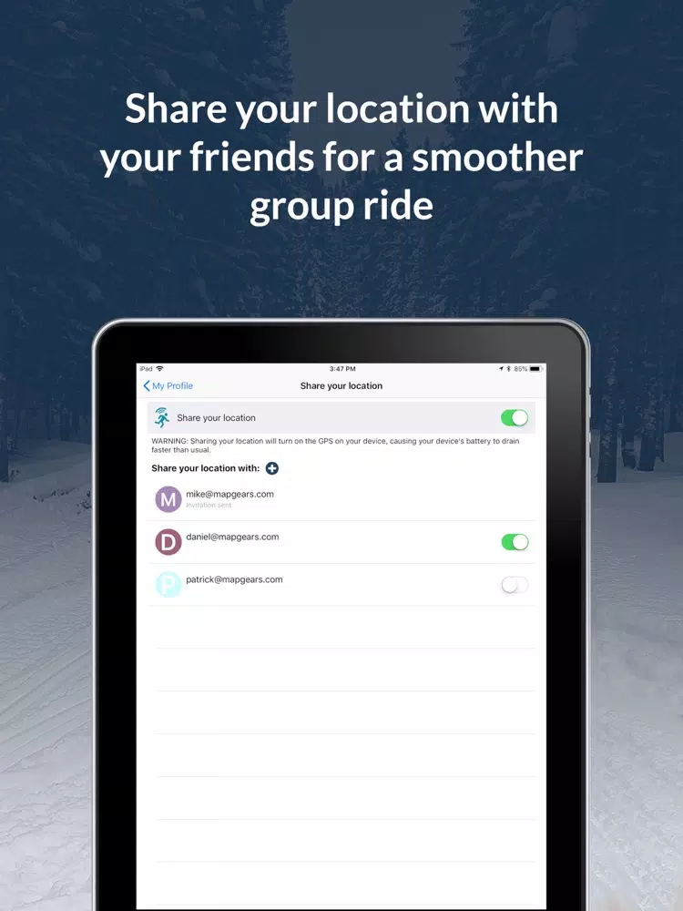 GoSnowmobiling NB 2020-2021! iPad  Screenshots