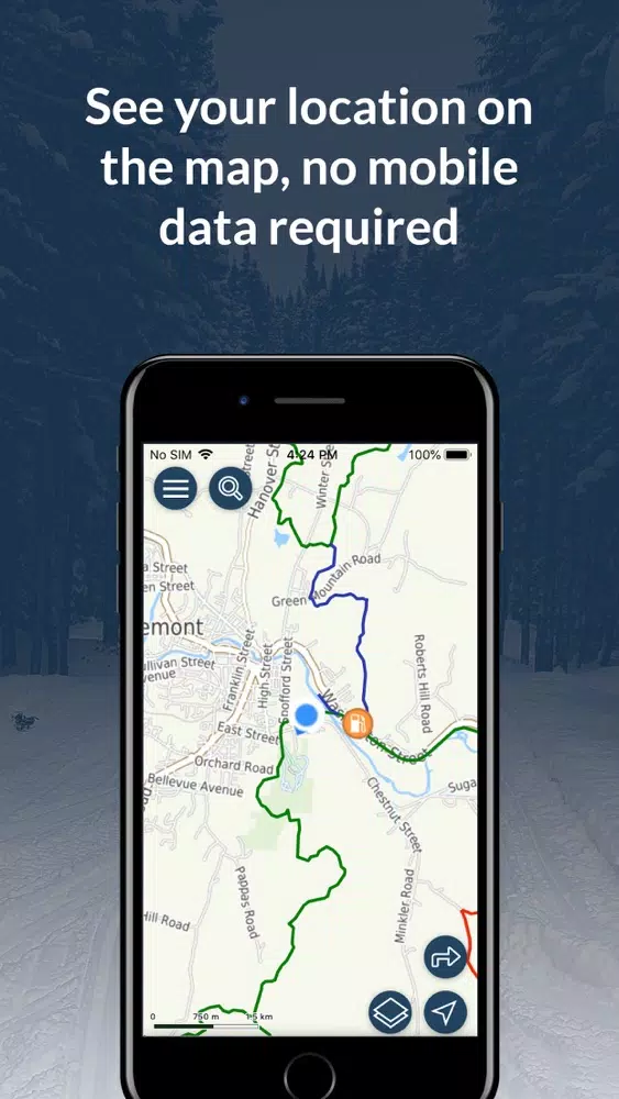 NH SnoTraveler Trails 2022 スクリーンショット