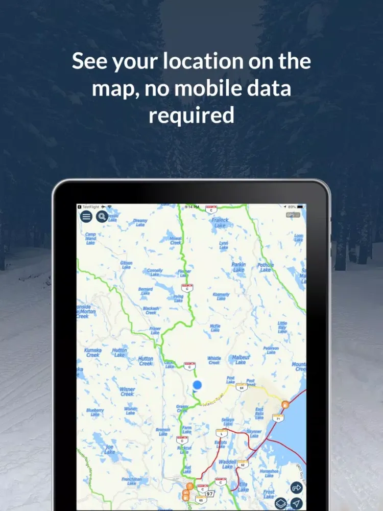 تصاویر Go Snowmobiling Ontario 2018! iPad 