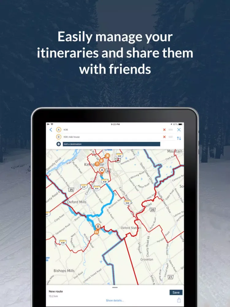 تصاویر Go Snowmobiling Ontario 2018! iPad 