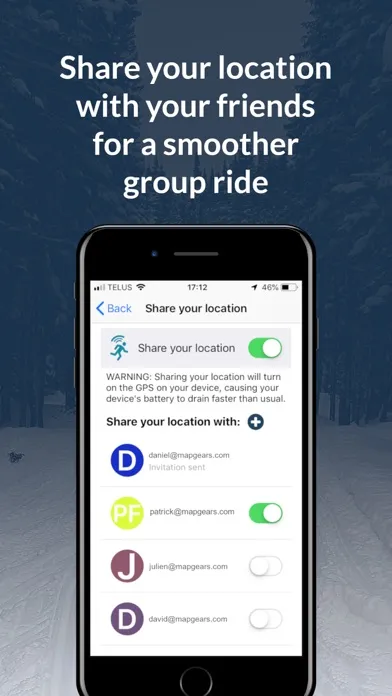 Tangkapan skrin GoSnowmobiling SANS