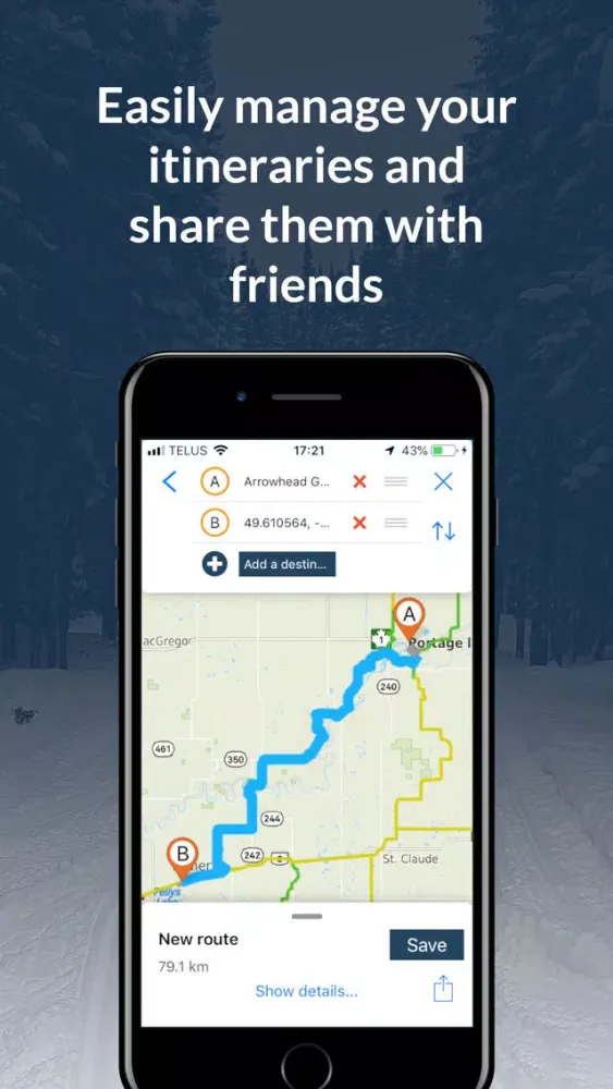 Snowmobile Manitoba 2019-2020 Ekran Görüntüleri