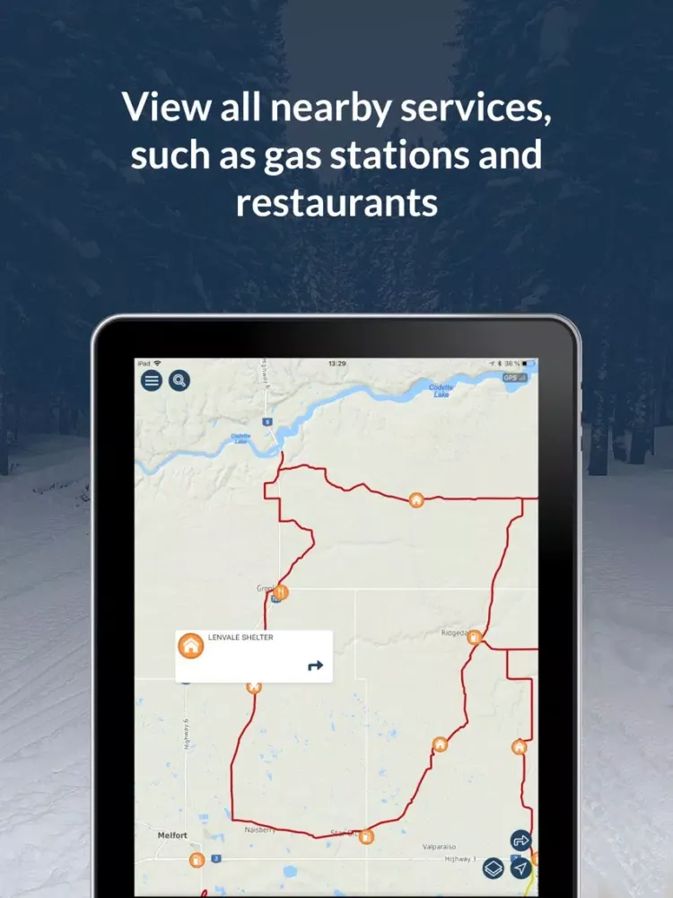 Sask Snowmobile Trails 2019-20 iPad  سکرین شاٹس