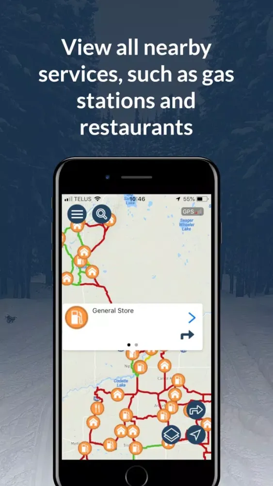 Sask Snowmobile Trails 2019-20 سکرین شاٹس