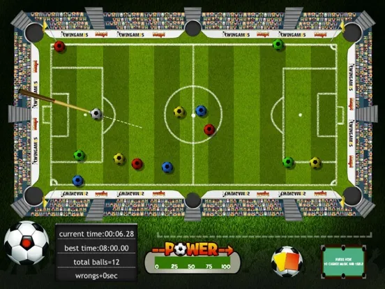 Chiello Pool Soccer iPad  Screenshots