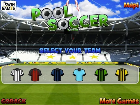 Chiello Pool Soccer iPad  Screenshots