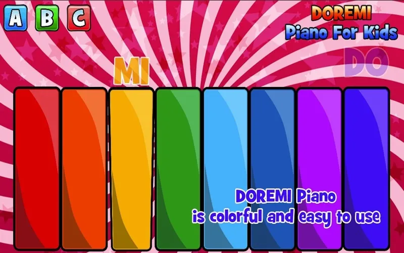 Ảnh chụp màn hình của DoReMi Piano for Kids