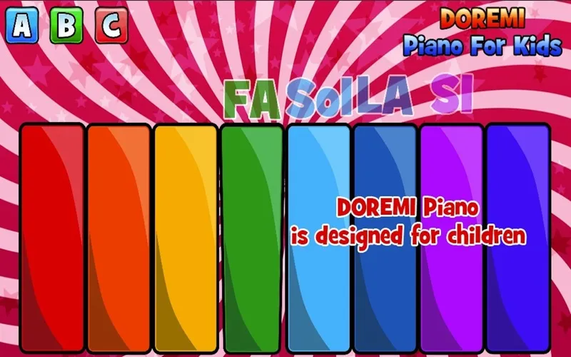 Ảnh chụp màn hình của DoReMi Piano for Kids