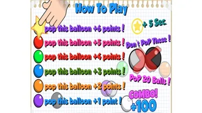 Tangkapan layar Pop Pop The Balloons