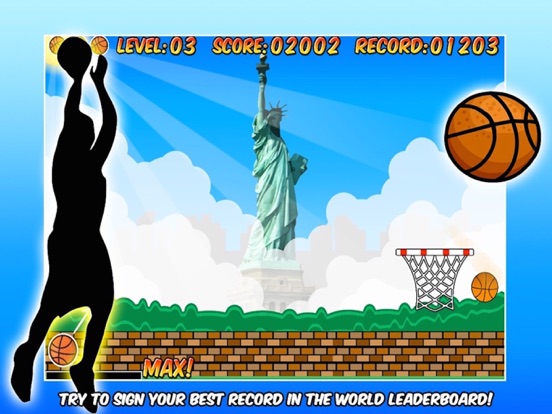 Capturas de tela do Sux Basketball iPad 