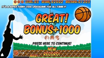 Capturas de tela do Sux Basketball