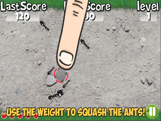 Screenshot di Squish these Ants iPad 