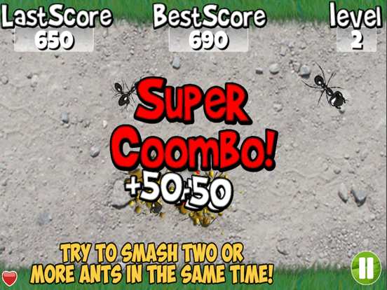 Squish these Ants iPad  스크린샷