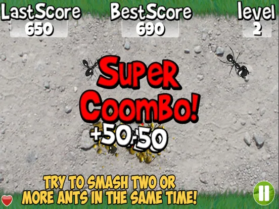Screenshot di Squish these Ants iPad 
