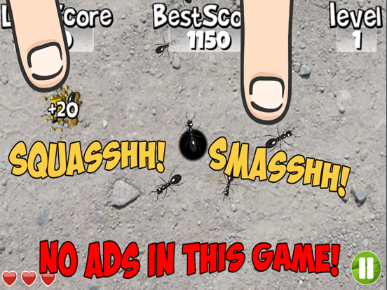 Squish these Ants iPad  스크린샷