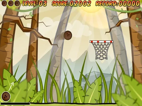 Capturas de pantalla de Super Coconut Basketball Free iPad 