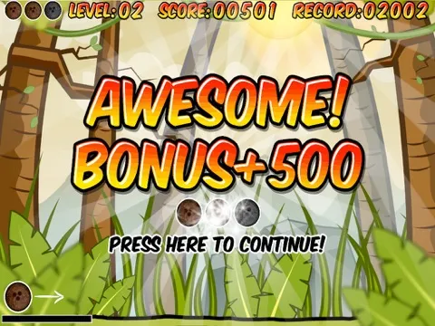 Capturas de pantalla de Super Coconut Basketball Free iPad 