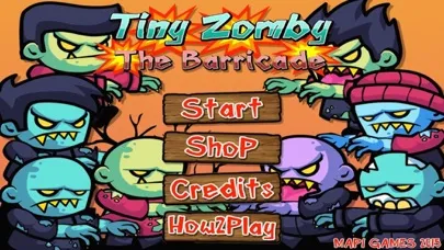 Ảnh chụp màn hình của Tiny Zombies The Barricade
