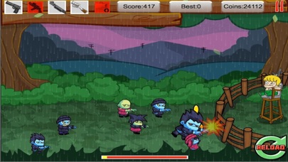 Screenshot di Tiny Zombies The Barricade