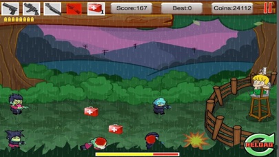 Screenshot di Tiny Zombies The Barricade