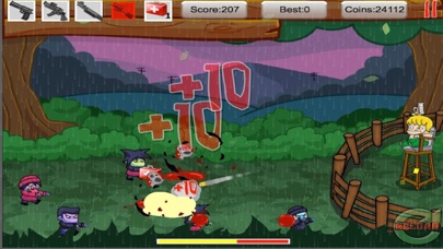 Screenshot di Tiny Zombies The Barricade