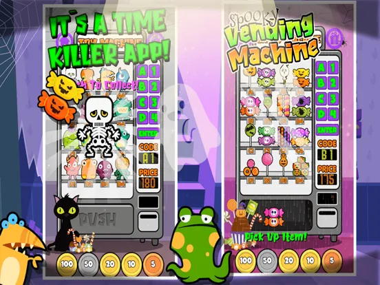 Capturas de pantalla de Wonder Vending Machine iPad 