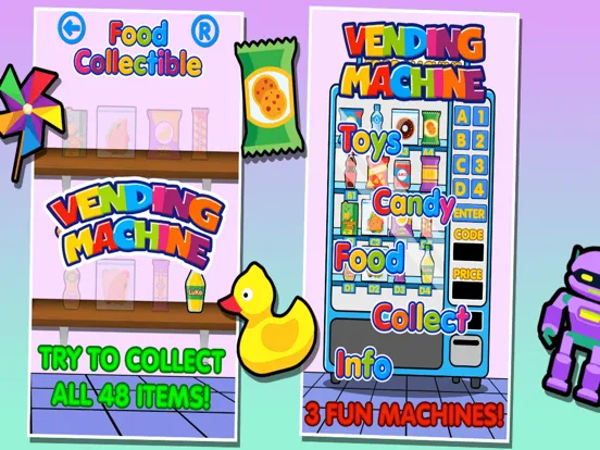 Capturas de pantalla de Wonder Vending Machine iPad 