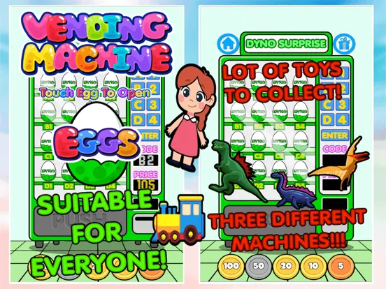 Capturas de pantalla de Wonder Vending Machine iPad 