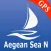 Aegean North Nautical Charts