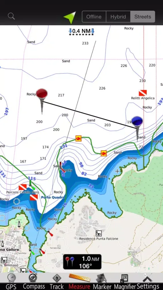 Strait of Bonifacio GPS Chart應用截圖