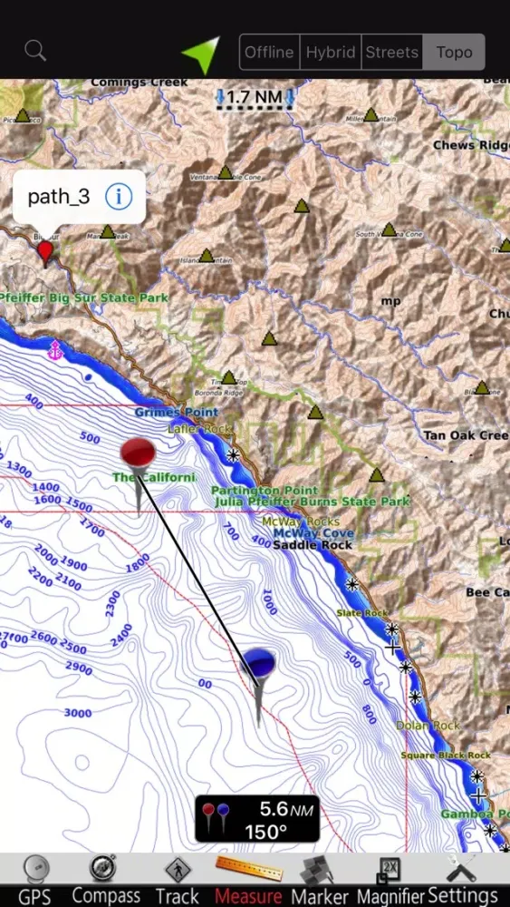 تصاویر California GPS Nautical Charts