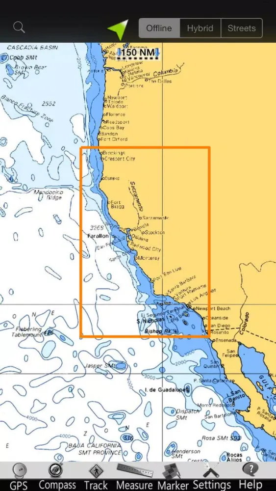 تصاویر California GPS Nautical Charts