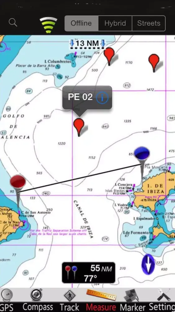 Capturas de tela do Catalonia GPS Nautical Charts